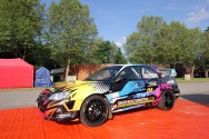 Rallye Český Krumlov: Čtvrtek - servisní areál